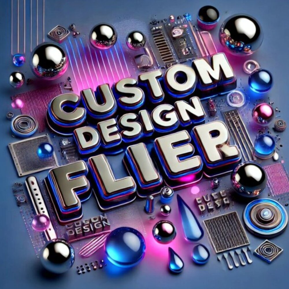 Combo Bracelet - Custom Animated & Standard Live Show with Unlisted Flier Design